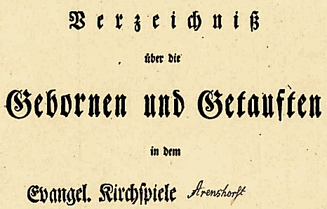 Archief Arenshorst